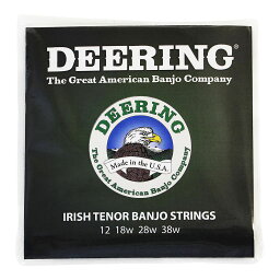 テナーバンジョー弦　DEERING　ST-IT ディーリング アイリッシュテナーバンジョー用弦 Made in U.S.A.