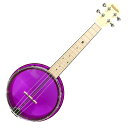 tŉFNX^ oW[EN }@[}@ p[v MaAmAa MBU-C PP Banjo Ukulele Crystal Series RT[gTCY PURPLE NAJ[ uk