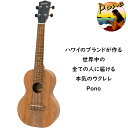 【ポイント5倍!サマーセール】PONO UKULELE ポノ コンサートウクレレ マンゴー カレレシリーズ Kalele Series Concert MGC-K Solid Mango