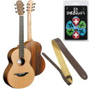 ピック&レザーストラップ付 Sheeran BY Lowden ピックアップ付アコースティックギター W-03 セダー&ローズウッド エドシーラン