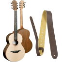 レザーストラップ付 Sheeran BY Lowden ピックアップ付アコースティックギター W-04 スプルース&ウォルナット エドシーラン