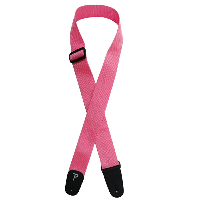 Perris NWS20I-1817 2inch POLY PRO STRAP PINK/ペリーズ ギターストラップ 2インチ ポリープロストラップ ピンク