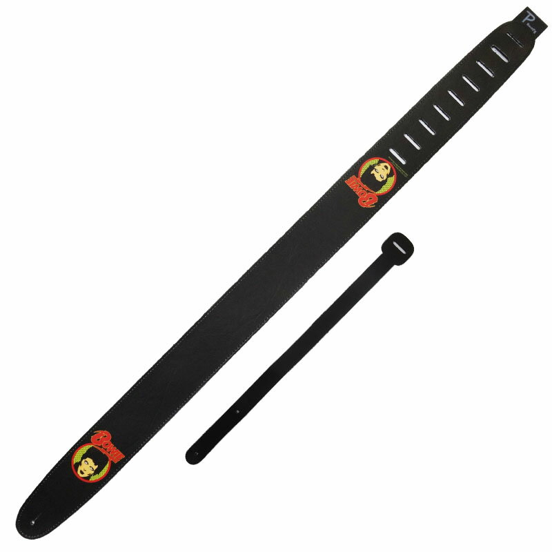 ギターストラップ ギター用ストラップ Perris P25DB-2117 2.5inch Leather STRAP DAVID BOWIE/ペリーズ 2.5インチ デビッド ボウイ