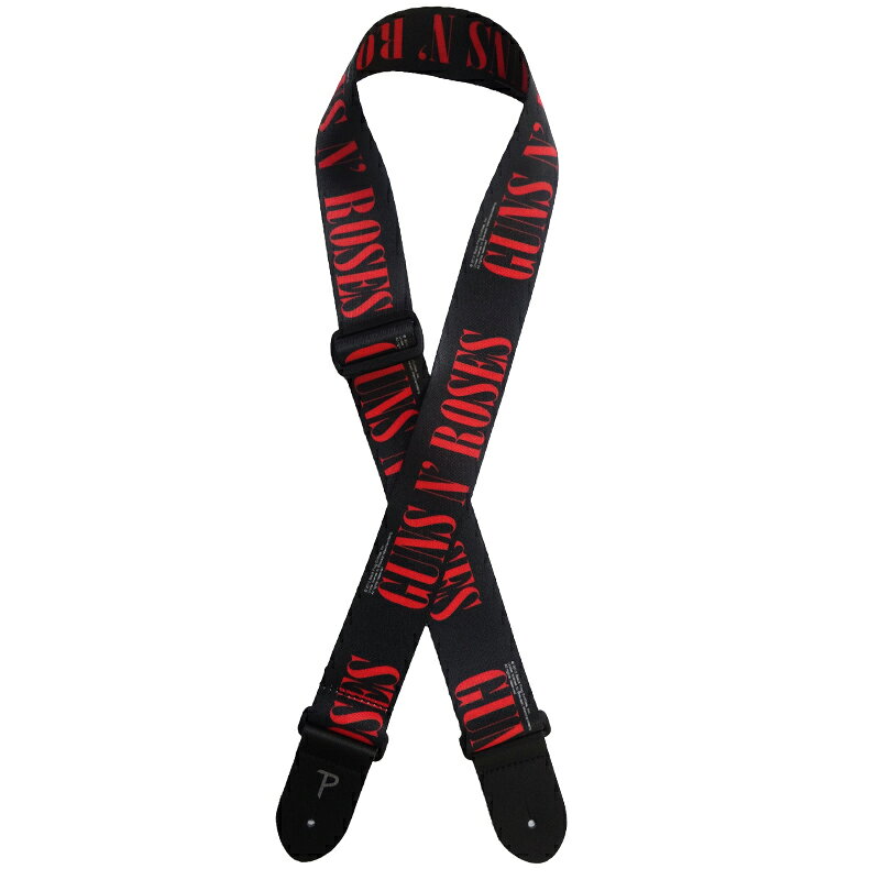 【ポイント5倍☆ブラックフライデー期間限定】ギターストラップ ギター用ストラップ Perris LPCP-6010 2inch POLY STRAP GUNS N ROSES/ペリーズ 2インチ ポリーストラップ ガンズアンドローゼス