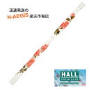 クリスタルピッコロ C管 HALL CRYSTAL Piccolo C Red Rose with Gold クリスタルフルート 全長317mm 【P5】