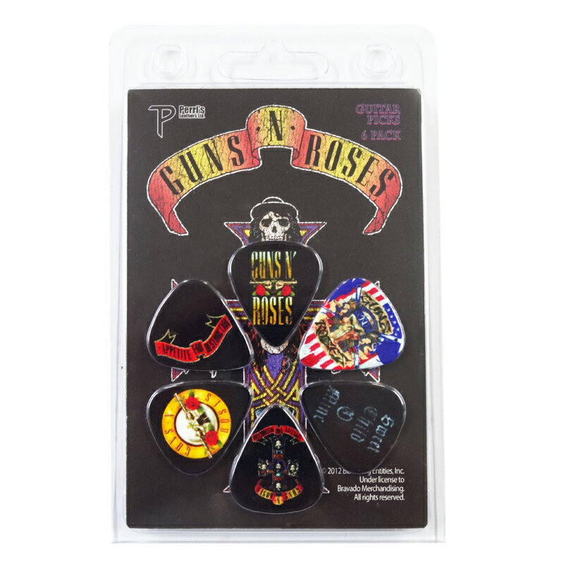  ԥå ѥԥå Perris LP-GR2 6PICKS GUNS N ROSES/ڥ꡼ 6ԥå 󥺥ɥ...