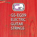 エレキ弦 GID GS-EG09 エクストラライトゲージ Electric Guitar Strings 09-42 Extra Light Gauge×1セット　エレキギター用弦