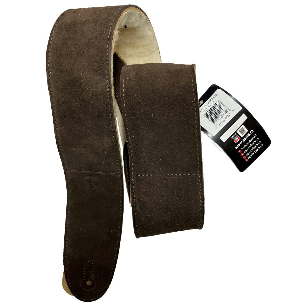 スエード生地 Perri's DL325S-201　ギターストラップ