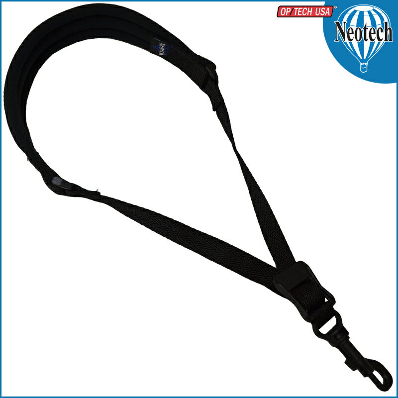 【安心の正規輸入品♪】Neotech Wick-it Sax Strap Junior Swivel (スナップフック) Black #8401152 ネオテック【RCP】【P2】