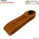 マーチン ギター ストラップボタン ブラウン ソフト レザー Martin 18A0032 Headstock Strap Tie Brown Leather ストラップタイ ストラップコネクター アコギ Strap Button