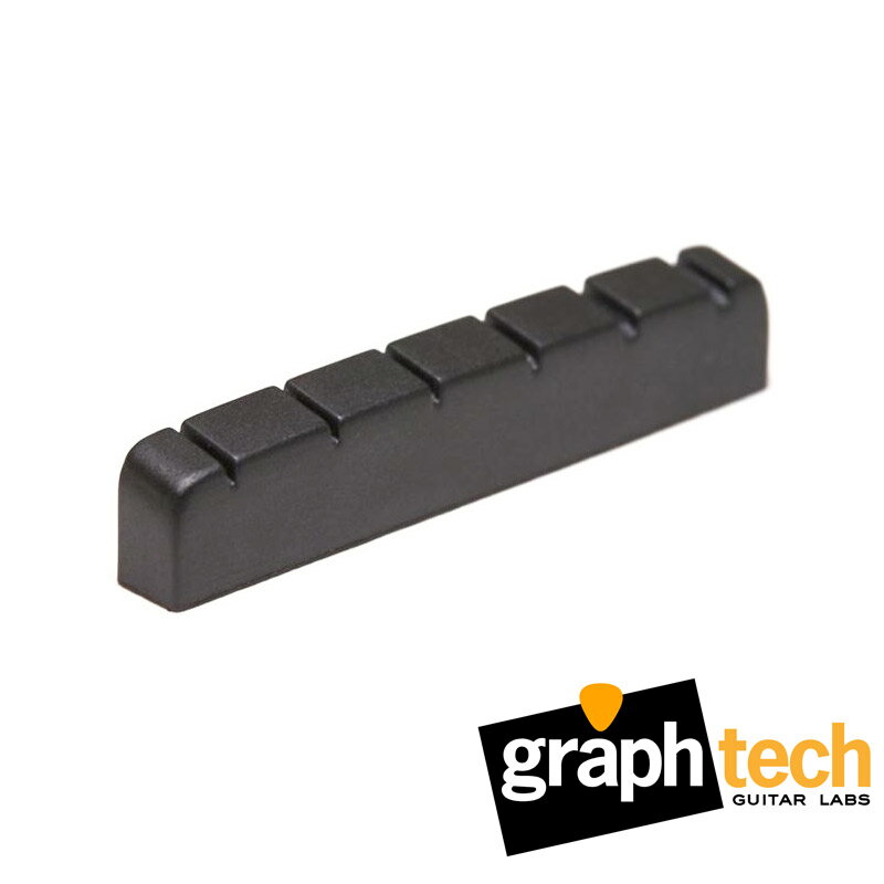 グラフテック タスク Gibsonスタイル ジャンボ スロット付 ギター用ナット BLACK TUSQ XL Graph Tech PT-6000-00