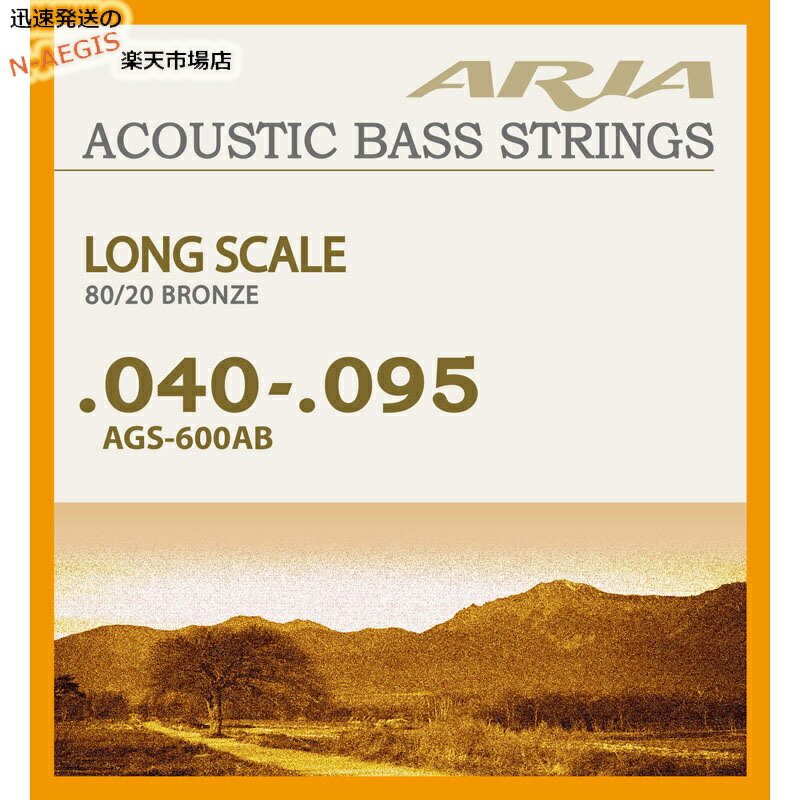 AriaProII ƥå١å AGS-600AB ꥢץ2 Acoustic Bass, Long Scale 40-951å ٸ