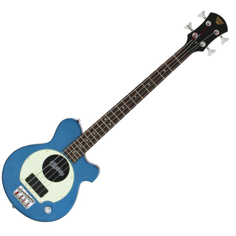 Pignose/ピグノーズ PGB-200/MBL メタリックブルー アンプ内蔵ミニベースギター