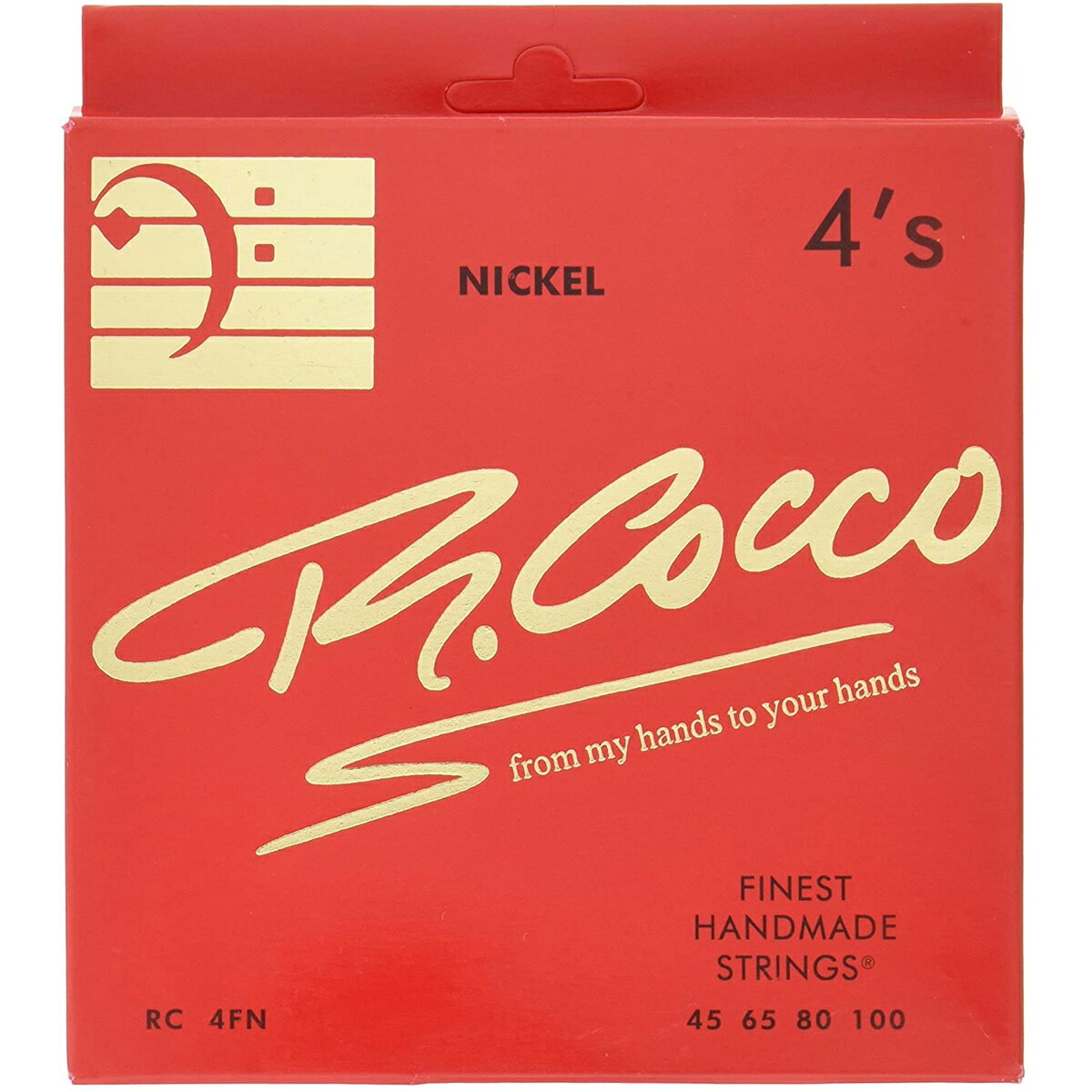 ںݥUP10ޤǡR.Cocco 㡼ɥ ١ RC4F N ˥å .045-.100 Senior Handmade Strings