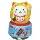 【ポイント10倍!10日深夜まで!】開運だるまねこオルゴール 星に願いを ニデックインスツルメンツ オルゴール