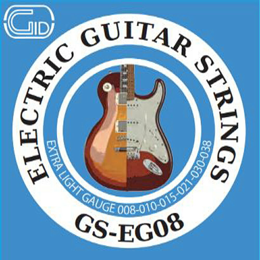 ジッド エレキギター弦 エクストラライト GS-EG08 EXTRA LIGHT GAUGE