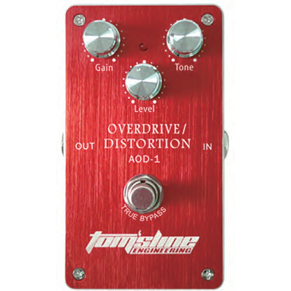 Booster - tom's line オーバードライブ ディストーション AOD-1 OVERDRIVE/DISTORTION 202512ss