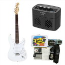 【横山健 小物セット+アンプ付】Legend エレキギター LST-Z WH + Ken Yokoyama Electric Guitar Starter Se...