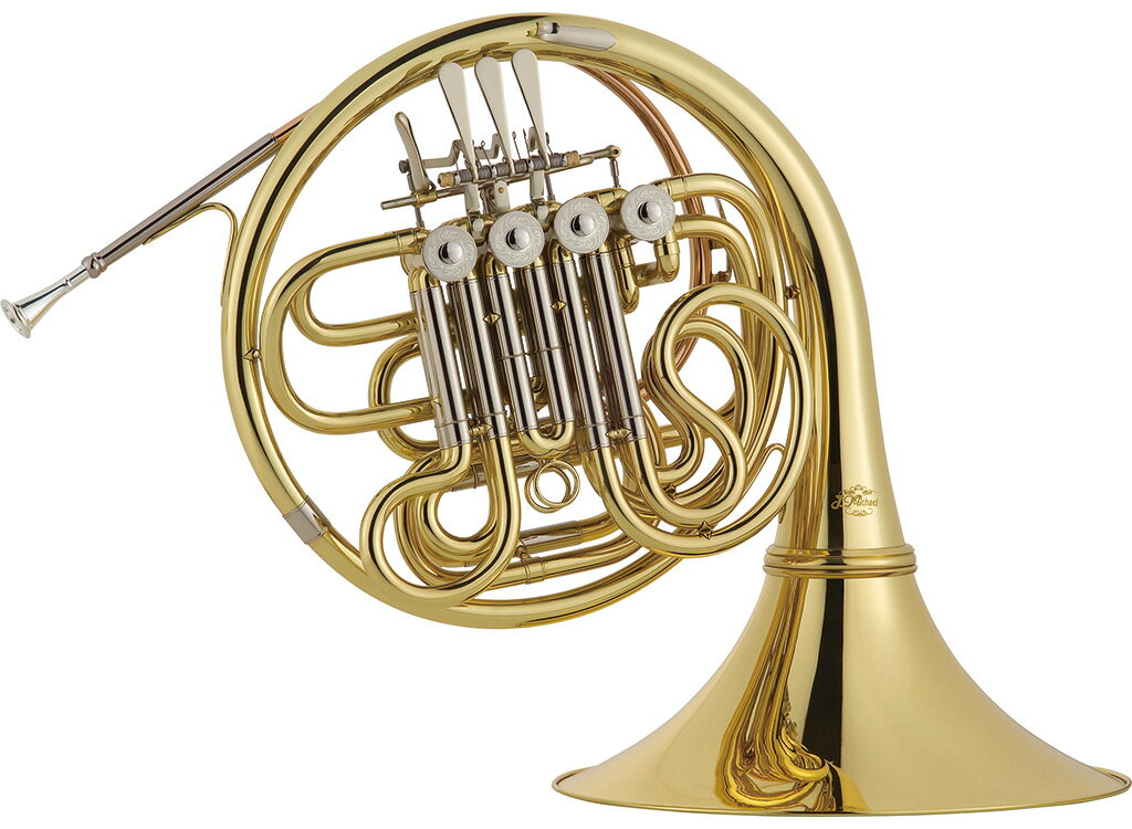 号角 - J.Michael FH-850 フレンチホルン ラッカー F/B♭フルダブル 初心者 入門 吹奏楽 管楽器 Jマイケル