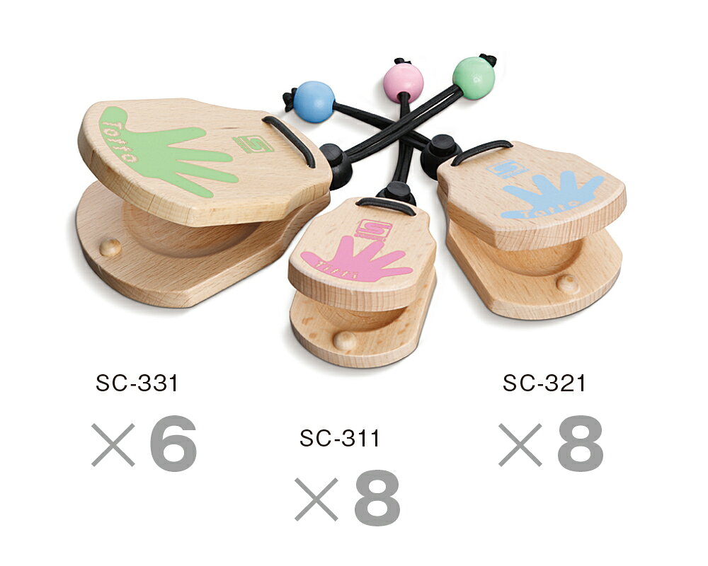 鈴木楽器製作所 スズキ カスタネットセット SC-22SET