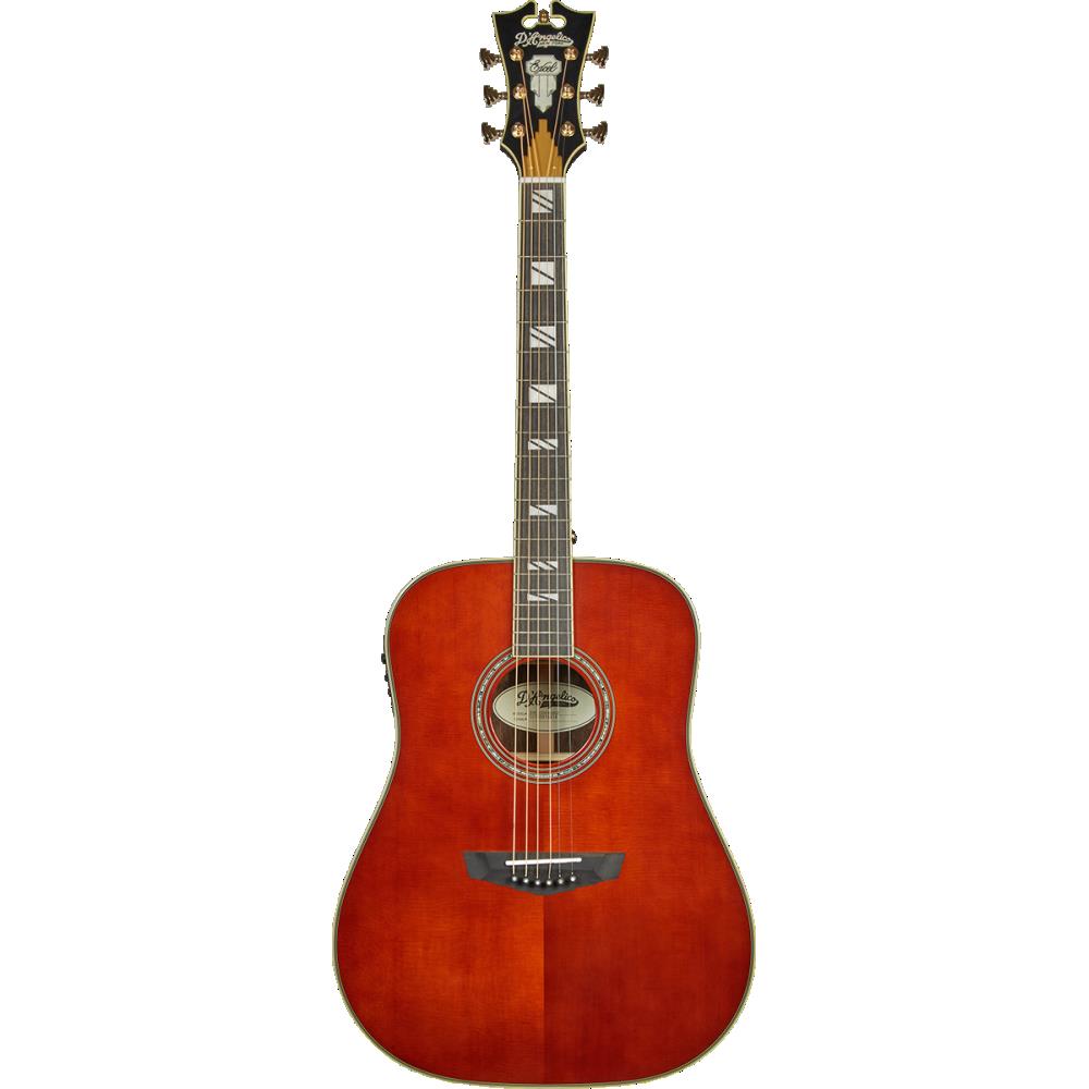 Excel Lexingtonは、16インチ幅、4.7インチ厚のドレッドノート・スタイルのフラット・トップで、ピエゾ・ピックアップとボディー・サイドにフィッシュマンのPresys+オンボード・プリアンプを搭載したエレクトリック・アコースティック・ギターです。