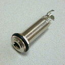 Montreux ジャック Cylinder stereo jack NI with cable clamp 1653