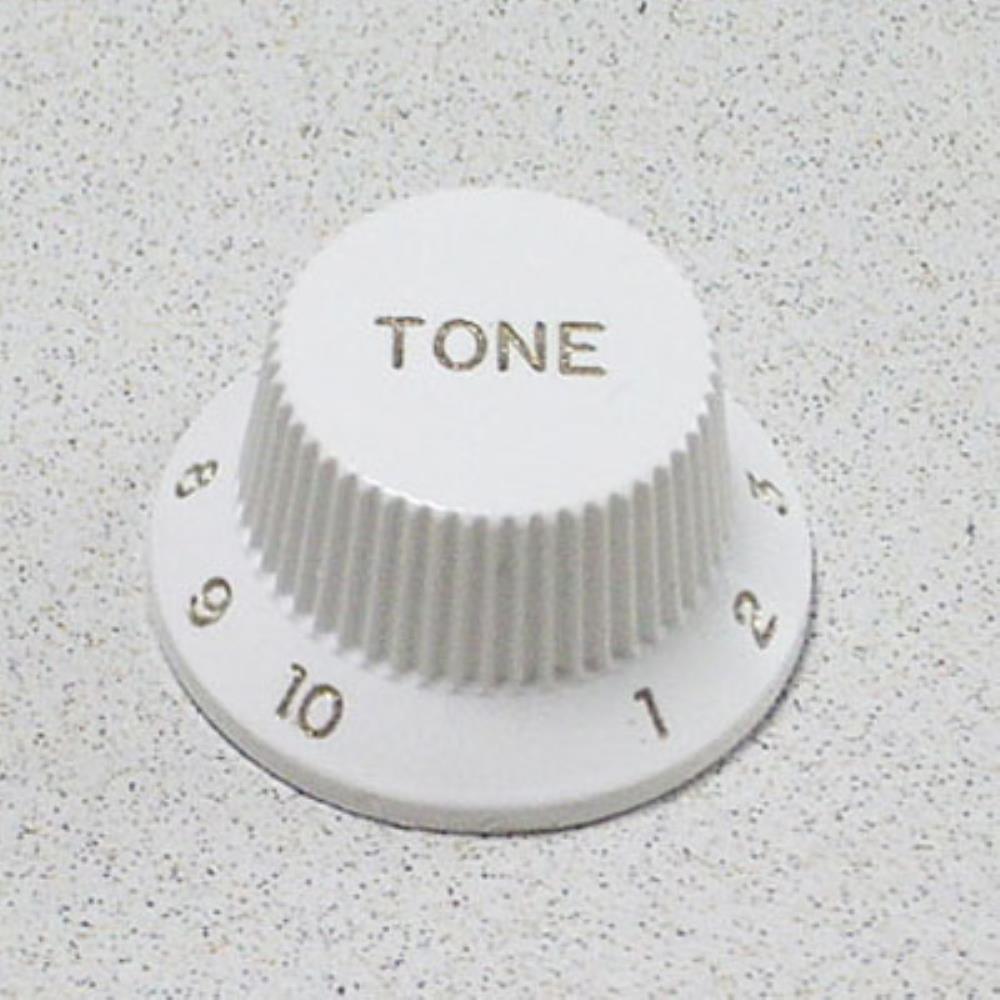 Montreux SC ノブ Strat Tone Knob Metric White 8868
