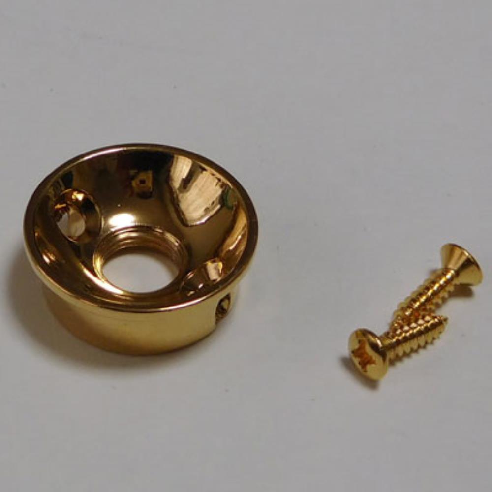 Montreux åץ졼 Electrosocket Jack Plate gloss Gold 9501