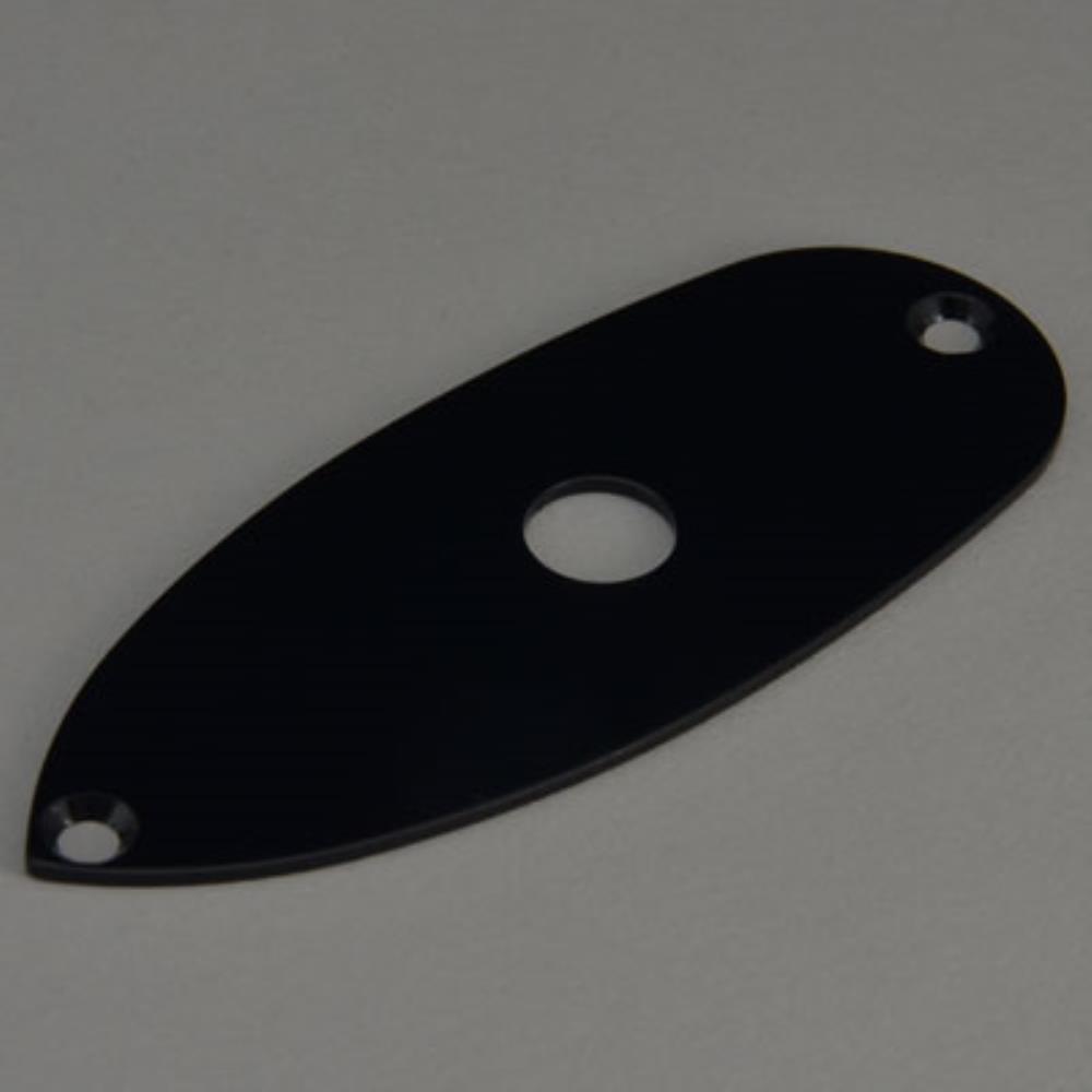Montreux åץ졼 Flat Jackplate for Strat Black 9511