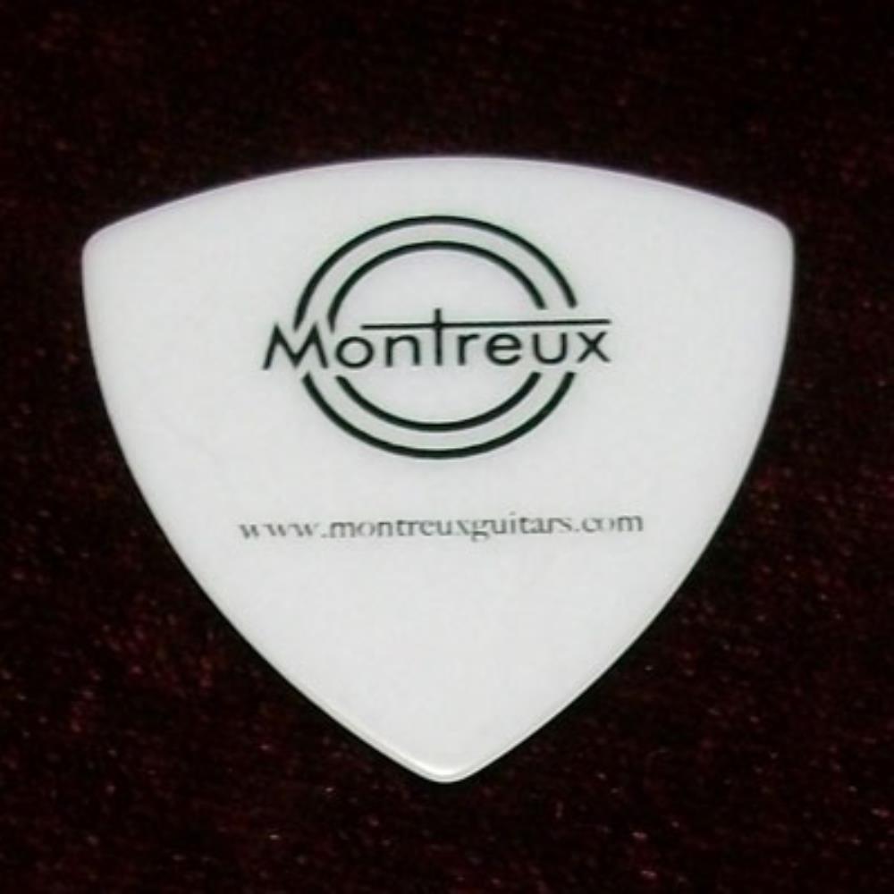 Montreux ピック Montreux pick 三角 0.60mm デルリン白 2801