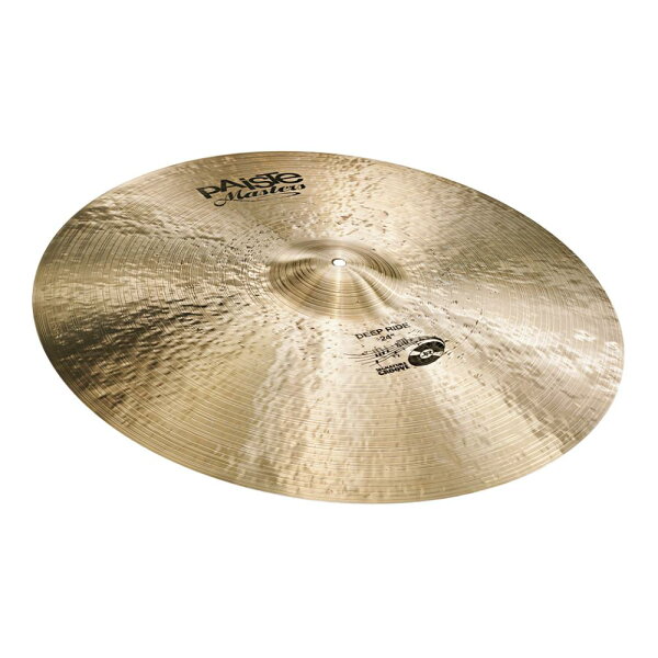 N-AEGIS楽天市場店の【先着50名10%OFFクーポン&ポイントup】Paiste Cymbals パイステ ライド シンバル Masters Deep Ride Signature Groove 24インチ|詳細画像