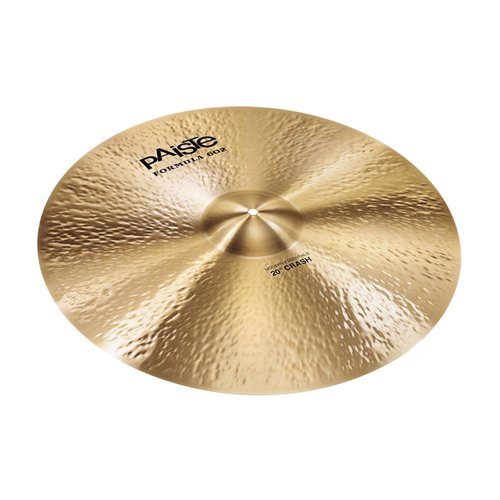 Formula 602 Modern Essentials シリーズは、世界的なスーパー・ドラマー、Vinnie Colaiuta（ヴィニー・カリウタ）とのコラボレーションにより開発され、高度な技術をもつ職人によってすべて手作業で製作されています。 Formula 602 Modern Essentialsシリーズの「Crash（クラッシュ）」は、オープンなローエンドと、きらめくハイエンドをもつリッチで力強いクラッシュサウンドが特徴。 汎用性が非常に高く、さまざまな音楽スタイルに対応するクラッシュ・シンバルです。 ポップス、ロック、ジャズ、フュージョン、ブルース、R&B、カントリー、フォーク、アコースティックなど、幅広い音楽スタイルに対応します。 サイズ：20インチ