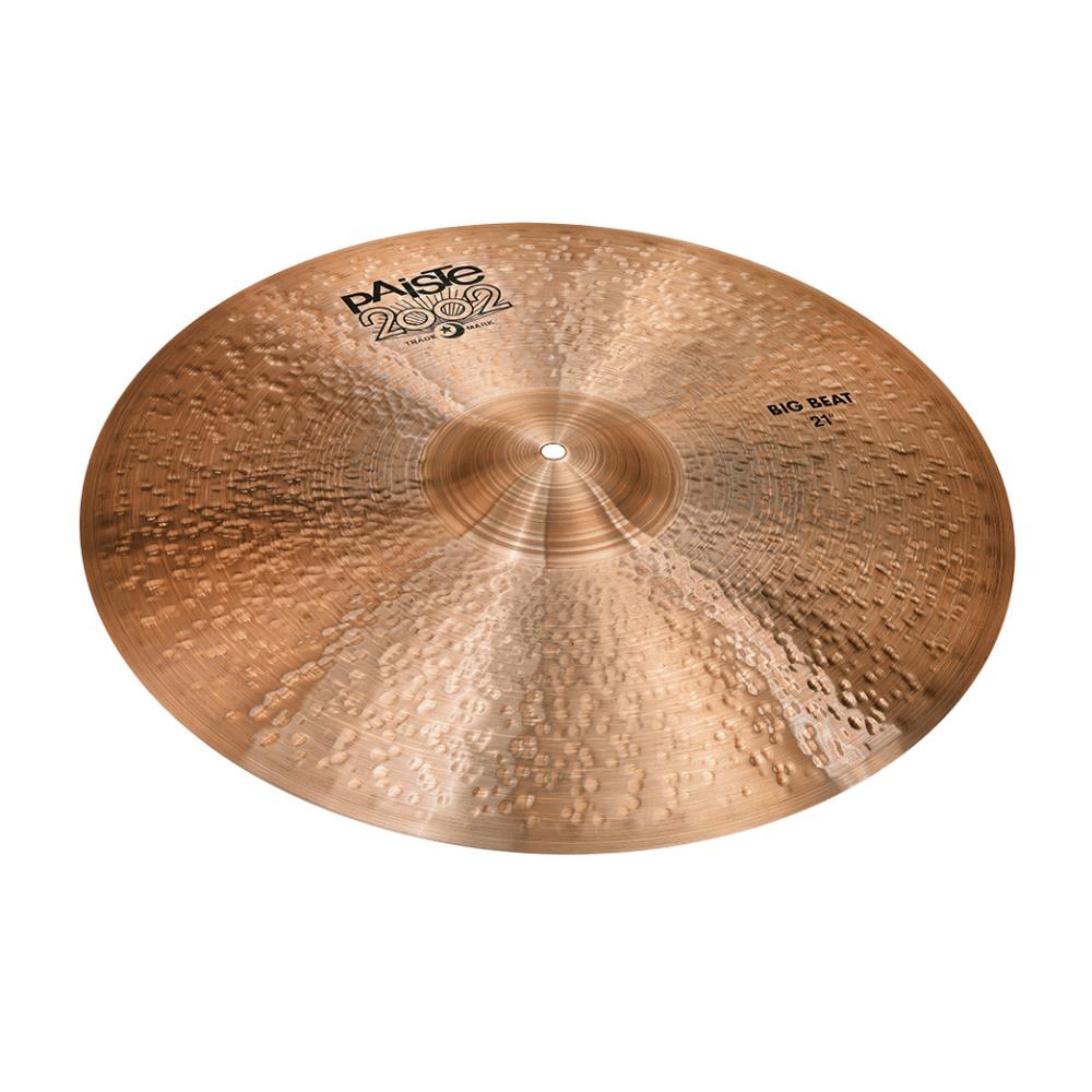 Paiste 2002 Big Beat Multifunction（マルチファンクション）は、ミディアム・ローからラウドまで、クラッシュとしてもライドとしても使えるようにデザインされた、多機能なシンバルです。 明確なピング音と素早くフェードするあたたかく甘美なクラッシュ音が特徴。 サイズ：21インチ