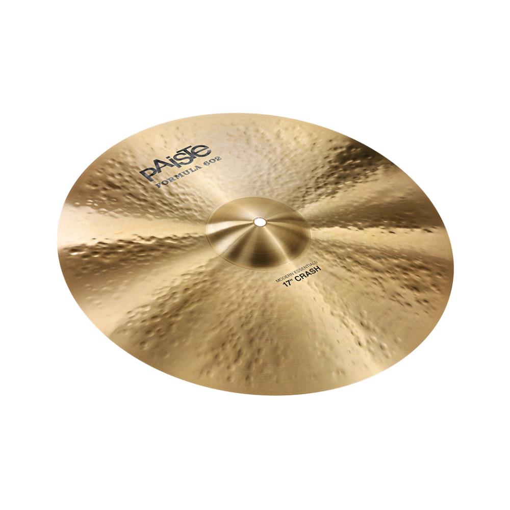 Formula 602 Modern Essentials シリーズは、世界的なスーパー・ドラマー、Vinnie Colaiuta（ヴィニー・カリウタ）とのコラボレーションにより開発され、高度な技術をもつ職人によってすべて手作業で製作されています。 Formula 602 Modern Essentialsシリーズの「Crash（クラッシュ）」は、オープンなローエンドと、きらめくハイエンドをもつリッチで力強いクラッシュサウンドが特徴。 汎用性が非常に高く、さまざまな音楽スタイルに対応するクラッシュ・シンバルです。 ポップス、ロック、ジャズ、フュージョン、ブルース、R&B、カントリー、フォーク、アコースティックなど、幅広い音楽スタイルに対応します。 サイズ：17インチ