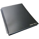 ファイルしたまま書き込みが出来る楽譜ファイル ブラック Flatsons Music Sheet Folder FB-04 Black