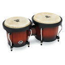 LP エルピー ボンゴ LPA601-VSB LP Aspire Wood Bongos Black Hardware