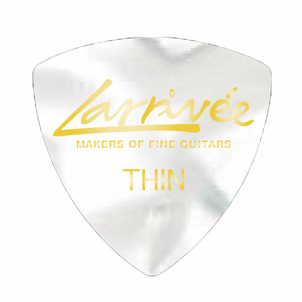 Larrivee ӡ ԥå ѡۥ磻 THIN Limited Accessories Pick LV-TR/T PWH 1