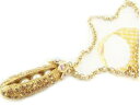 DCMR Jewelry ジュエリー シンプル キラキラ ダイヤ 幸運 の 金 の 枝豆 ネックレス ひっそり と 胸 に 収まる 金 の Endou