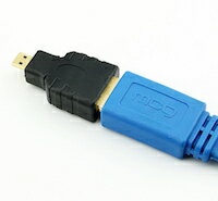 DCMR パソコン アクセサリー 【1点】高級 HDMI A to Micro HDMI 接続 変換 ケーブル アダプタ Micro HDMI 変換 パソコン の モニタ ケーブル LCD TV DVD プロジェクター デジタルカメラ