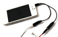 DCMR 携帯 アクセサリー マイク イヤホン ヘッド セット 3.5mm 用 高級 二股 ケーブル カップル ケーブル 2人で一緒に音楽を聴ける iPhone5 / 4 / 4S / 3GS / 3G / iPod MP3 ウォークマン