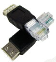 DCMR パソコン アクセサリー USB メス 変換 インターネット LAN ヘッド RJ45 USB AF/8P RG45 ヘッド USB AF 8P RG45 ヘッド 1個