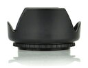 DCMR Camera ワイド マルチ レンズ フード SONY NEXSN ALC- SH112 / NEX 18 - 55 mm ブラック 黒 (汎用品)