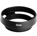 DCMR Camera ワイド レンズ フード マルチ レンズ フード 金属製 【 58 mm 】 ブラック 黒 Canon Nikon PENTAX Panasonic OLYMPUS Leica