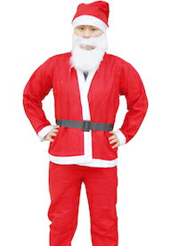 DCMR メリー クリスマス リース サンタクロース コスチューム 衣装 仮装 パーティー Mサイズ