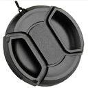 DCMR Mid Pinch【 86mm 】クリーン カメラ レンズ キャップ フロント 保護 カバー ブラック 黒