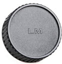 DCMR 【 レンズ 用 リア 】 Leica ライカ LM キャップ ブラック 黒 (汎用品)