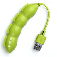 DCMR パソコン アクセサリー 4口 USB ハブ えんどう豆 ベジタブル 野菜 果物 マルチ 接続 タップ USB ..