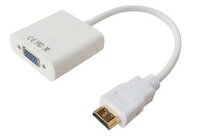 DCMR 15 ピン VGA オス + HDMI ケーブル 特殊 変換 コネクタ イヤホン ジャック 対応 スティック PC 最適