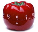 DCMR アナログ おおまか キッチン タイマー フレッシュ 完熟 トマト ベジタブル 風 約 60 分 1,2分前後ズレ有り