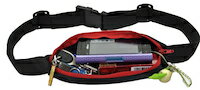 DCMR ウエスト ポーチ ベルト ポーチ ランニング 用 伸縮 フリー サイズ ポーチ ジョギング の 際 の 携帯電話 カメラ 財布 の 収納 ブルー